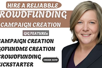 promote and create crowdfunding gofundme, kickstarter indiegogo campaignpromote
