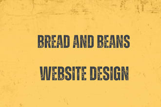 write a delicious bread and beans recipe for your taste