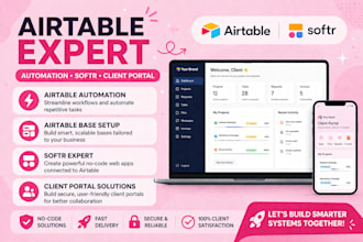 do airtable crm automation,airtable softr expert,airtable software,client portal