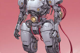high quality robot, mecha concepts