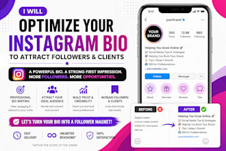 rewrite your instagram bio for growth conversions