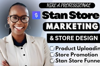 setup stan store, stan store marketing, store promotion, shopify marketing