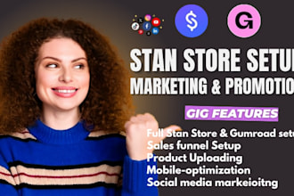 setup stan store, stan store marketing, store promotion gumroad setup, marketing