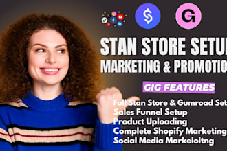 setup stan store, stan store marketing, store promotion, shopify marketing
