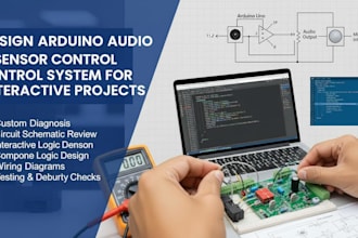 design arduino audio module and sensor control system for interactive projects