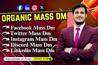 send instagram mass dm linkedin mass dm facebook mass dm daily outreach cold dm