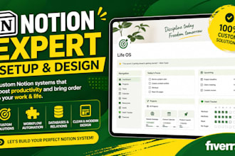 do notion template design