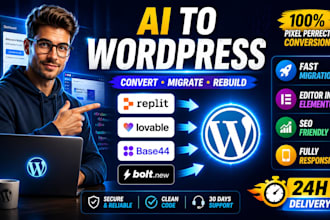 convert lovable replit ai website to stitch ai wordpress lovable hostinger ai