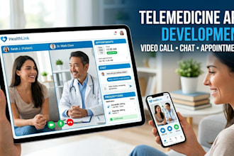 setup hipaa compliant telemedicine app, hospital software, telehealth mobile app