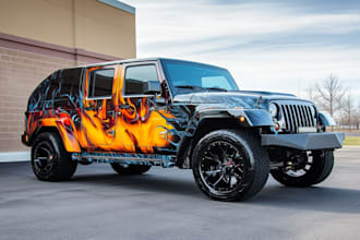 car wrap, truck wrap, van wrap design
