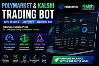 build a high performance trading bot for polymarket and kalshi