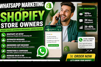 setup shopify whatsapp marketing seo to boost sales automate
