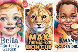 do water color children storybook illustration children story book water color