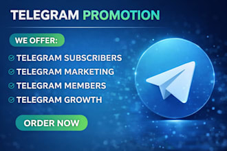 do telegram promotion increase tg members and subscribers