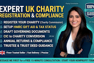 do UK charity registration, hmrc gift aid, and charity commission compliance