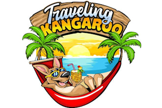design a professional logo for your travel business