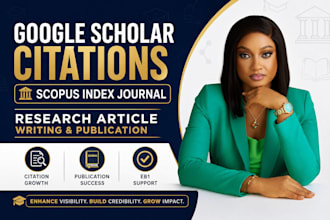 write and publish media article in google scholar, scopus index journal for eb1