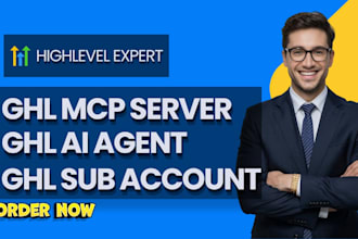 setup your ghl subaccount, ghl CRM, ghl mcp server, ghl ai agent, ghl automation