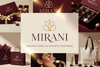 design premium logo visual brand identity for your business branding guidelines