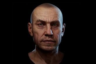 create 3d metahuman character, unreal engine, for cc4 cc5 with facial rigging