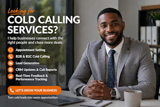 b2b cold calling, b2c cold calling, b2b appointment setting, cold calling