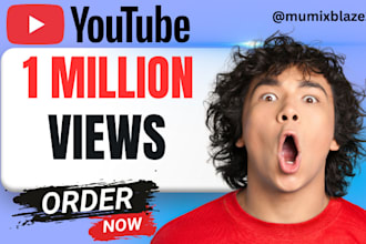 shoutout USA youtube channel video SEO promotion to 1 million people for views