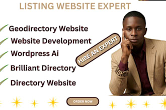 build geodirectory website directory website brilliant directory wordpress ai