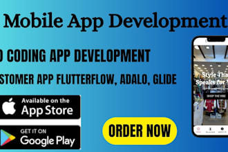 build no code app bubble developer flutterflow app adalo developer