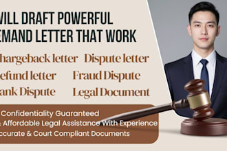 write a strong bank chargeback and financial dispute letter of high success rate