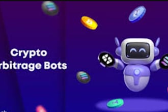 build crypto arbitrage bot, triangular arbitrage bot, dex arbitrage trading bot