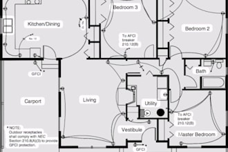 do electrical design, wiring diagram and autocad drafting