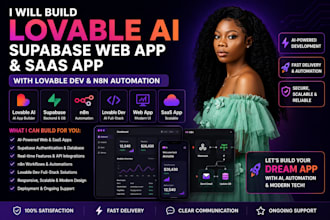 build lovable ai lovable supabase web app saas app n8n automation lovable dev