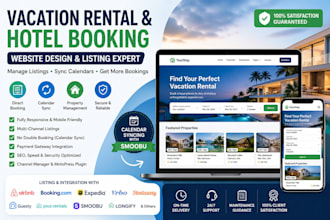 do vacation rental, hotel booking website and listing property on airbnb, smoobu
