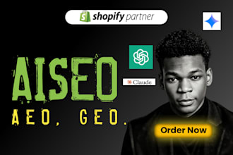 aiseo aeo for your shopify store on gemini, chatgpt