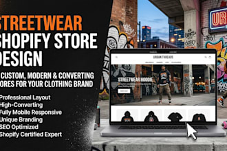 streetwear shopify store clothing website streetwear website fashion store