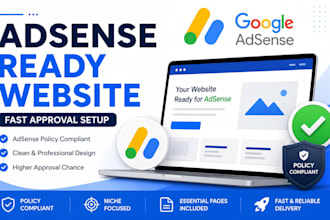 create adsense ready website for fast google adsense approval
