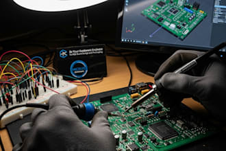 be your hardware engineer for pcb board design and prototyping