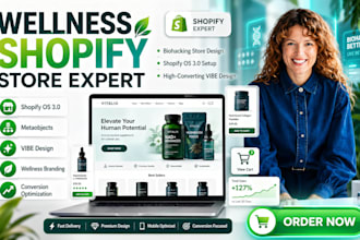 architect your biohacking or wellness shopify store