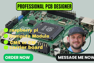 design pcb for raspberry pi compute module cm4 cm5, cm5 io board carrier board
