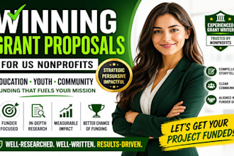write winning grant proposals for US nonprofits