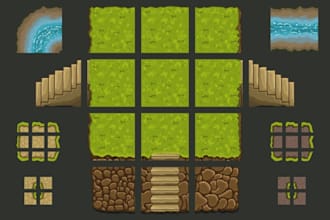 do pixel tileset, tileset game assets tileset godot tilemap topdown environment