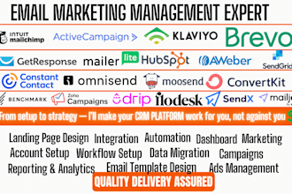 setup email on omnisend mailerlite brevo mailchimp active campaign moosend drip