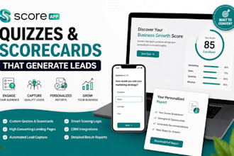 build a high converting scoreapp quiz funnel for lead generation