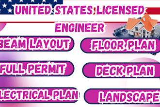 united states licensed engineer,full permit garage conversion,california permit