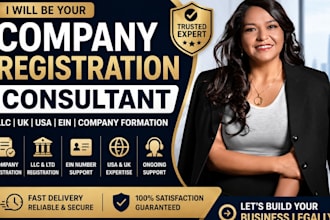 be your company registration consultant for llc UK USA