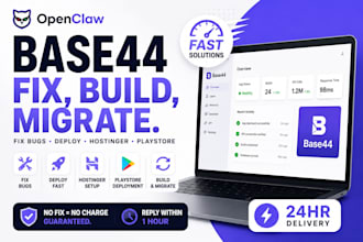 base44 bug fixing base44 deployment base44 stripe integration base44 migration