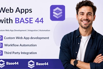 build base 44 web app integration automation base 44 developer for business