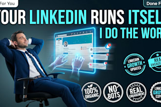 increase linkedin posting, engagement, growth and visibility