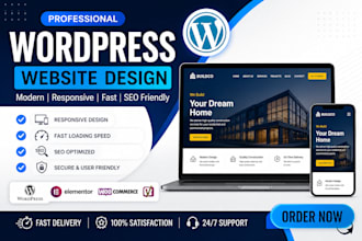 build author website, book promotion, writer, ebook wordpress website portfolio