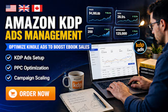 manage amazon kdp ads and optimize kindle ads to boost ebook sales
